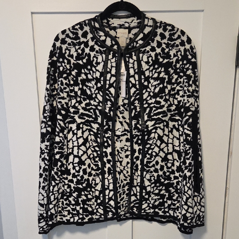 Chicos Cleo Cape Poncho